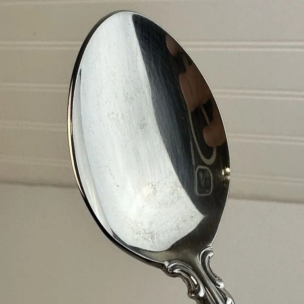 Reed & Barton 18/8 Stainless 1800 Eighteenth Oval Soup / Place Spoon Japan